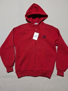 ★70s 80s adidas デサント ジップアップ パーカー 未使用 西ドイツ アディダス ヴィンテージ 希少