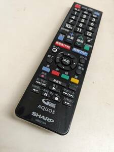 【FKB-27-96】 SHARP シャープ AQUOS アクオス テレビ TV用 リモコン GB221SA 対応 LC-19K40-B LC-22K40-B LC-24K40-B 動確済