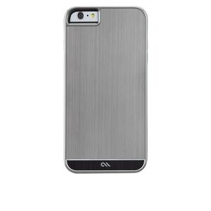 即決・送料込)【金属調加工】Case-Mate iPhone 6s Plus/6 Plus Plus Brushed Alminum Case Gunmetal/Black