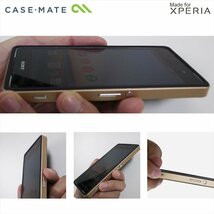 即決・送料無料)【2種の素材を使った薄いケース】Case-Mate Sony Xperia Z2 docomo SO-03F Slim Tough Case Black/Silver_画像5
