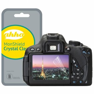 即決・送料込)【透明度の高い液晶保護フィルム】ahha CANON EOS Kiss X7i MonShield Crystal Clear 液晶保護フィルム モンシールド