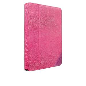 即決・送料無料)【エイ革風加工のブックスタイルケース】iPad 2～4世代 Slim Stand Stingray Lipstick Pink