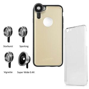 即決・送料込) hvYourOwn iPhone6s Plus/6 Plus レンズ装着ケース(ワイド+スターバースト+ビネット+スパーキング・スター)