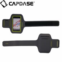 即決・送料込)【ジョギングに最適なケース】CAPDASE Sport Armband Zonic Plus 145A for 5inch Grey/Green_画像6