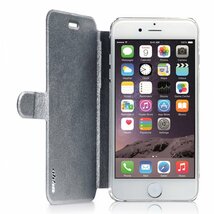 即決・送料込)【リバーシブルで色が変わる】ahha iPhone 6s Plus/6 Plus Dual Face Flip Case SYKES Blue/Grey_画像5