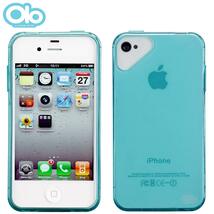 即決・送料無料)【シンプルなソフトケース】Olo iPhone 4S/4 Glacier Case Crystal Blue_画像2