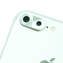 即決・送料込)【iPhoneのカメラレンズを保護！】GauGau iPhone 8 Plus/7 Plus Camera lens Cap Silver_画像1
