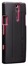 即決・送料込)【耐衝撃ケース】Case-Mate docomo Xperia NX SO-02D Hybrid Tough Case Black/Pink_画像3