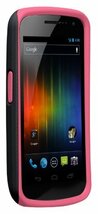 即決・送料込)【耐衝撃ケース】Case-Mate docomo GALAXY NEXUS SC-04D ハイブリッド タフ ケース ブラック/ピンク【シリコン+ABS樹脂素材】_画像3