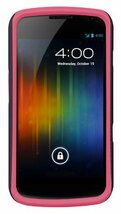 即決・送料込)【耐衝撃ケース】Case-Mate docomo GALAXY NEXUS SC-04D ハイブリッド タフ ケース ブラック/ピンク【シリコン+ABS樹脂素材】_画像2