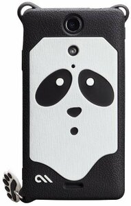 即決・送料無料)【かわいいパンダのケース】Case-Mate docomo Xperia GX SO-04D Creatures: Xing Panda Case Black