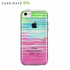 CASE MATE iPhone 5c ハイブリッド タフ ネイキッド プリント ケース ストライプ CM030350