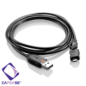 即決・送料込)【充電・データ通信用ケーブル】CAPDASE Sync & Charge Cable USB-microUSB for Nokia