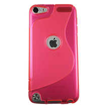 即決・送料込)【シンプルなソフトケース】GauGau iPod Touch 5th/6th Wave Soft Case Clear Pink_画像1