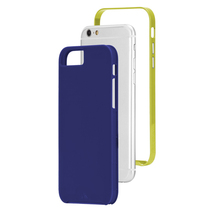 即決・送料込) Case-Mate iPhone6s/6 Slim Tough Case Blue/Chartreuse Green_画像3