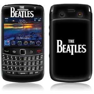 即決・送料込)【ビートルズのロゴがプリント 背面保護シート】Music Skins BlackBerry Bold 9780/9700 - Beatles - Past Masters