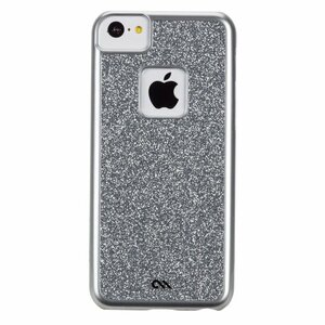 即決・送料込)【きらきら輝くハードケース】Case-Mate iPhone 5c Barely There Case Glimmer Silver