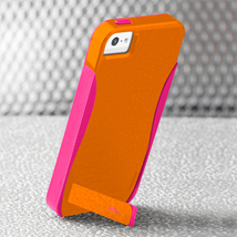 即決・送料無料)【スタンド機能付きケース】Case-Mate iPhone SE(第一世代,2016)/5s/5 POP! with Stand Case Orange/Pink_画像7