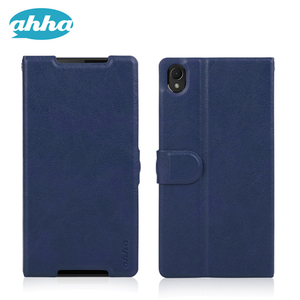 即決・送料込)【スタンド機能付き手帳型ケース】ahha Xperia Z2 docomo SO-03F Flip Case KIM ブルー