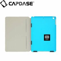 即決・送料込)【スタンド機能付き横開きケース】CAPDASE iPad Air 用 Sider Baco White/Blue_画像3