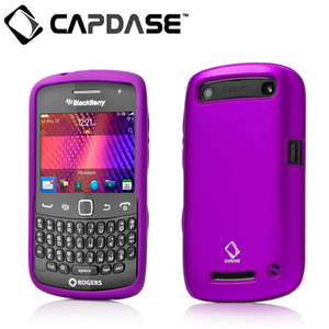 即決・送料込)【アルミとシリコンの2層構造ケース】CAPDASE BlackBerry Curve 9350/9360/9370 Alumor Case, Purple