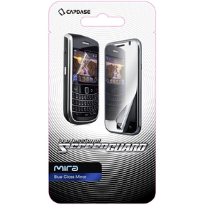 即決・送料込) CAPDASE BlackBerry Bold 9780/9700 ScreenGuard Blue Mira「ブルーミラータイプ」液晶保護フィルム