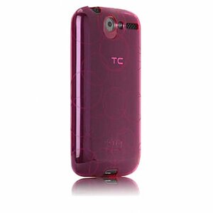 CM011612 HTC Desire X06HT Gelli Case - Female Circles Pink