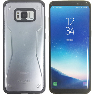 即決・送料込) CAPDASE Galaxy S8 SC-02J SCV36 ソフトジャケット ケース リング セット 耐衝撃 スリム