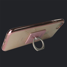 即決・送料込)【ソフトケース リング付属】CAPDASE iPhone SE(第3世代)/SE(第2世代)/8/7 Soft Jacket Verge Clear/Rose Gold_画像3