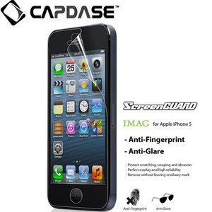 即決・送料込)【指紋が付きにくい液晶保護フィルム】CAPDASE ScreenGuard iMAG iPhone SE(第一世代,2016)/5s/5「エクセレント・ツヤ消し」