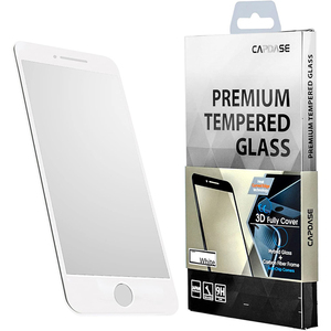 即決・送料込）CAPDASE iPhone 8 Plus/ 7 Plus 対応 液晶保護 強化 ガラスフィルム Clear/White