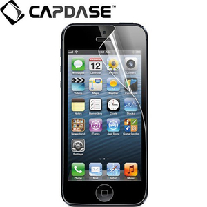 即決・送料込)【人気の液晶保護フィルム】CAPDASE ScreenGuard Aris iPhone SE(第一世代,2016)/5s/5「クリスタル・クリアー 光沢」