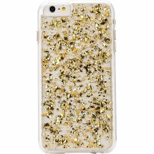 即決・送料込)【金箔を埋め込んだケース】Case-Mate iPhone 6s Plus/6 Plus Karat Case Gold