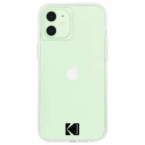  prompt decision * including carriage )[Kodak case ]Kodak iPhone 12 mini Clear Case with Logo