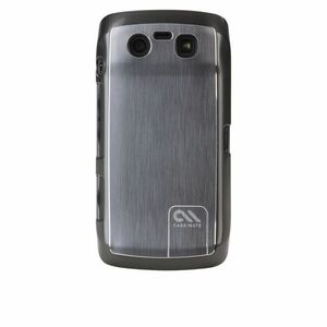 CM016726 BlackBerry Torch 9850/9860 BT Case - Brushed Aluminum Silver