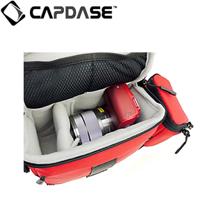 即決・送料込)【ミラーレス一眼レフ等のデジタルカメラ用バッグ型ケース】CAPDASE mKeeper Discover 165A Red