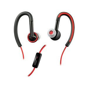 即決・送料込)【Motorola純正 ジョギングに最適のヘッドセット】Motorola Sports Stereo Headset SF200 (3.5mm) Black/Red