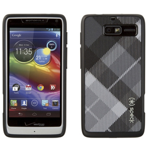 即決・送料込) SPECK Softbank RAZR M 201M ハードシェルケース Tartan Plaid