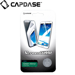 即決・送料込)【鏡のようになる液晶保護フィルム】CAPDASE EMOBILE Nexus 5 Screen Guard Mira Green グリーンミラー