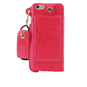 即決・送料込)【ネックストラップ付き】Fashion iPhone6s/6 Sleeve Style Case レザースタイル スリーブ ケース