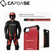 即決・送料込) CAPDASE iPhone8 Plus /7 Plus /6s Plus /6 Plus Armor Suit Rider Jacket Black_画像10