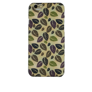 即決・送料込)【デザインプリントケース】ARU iPhone6s/6 DESIGN PRINTS Hard Rear Cover Maple Leaf