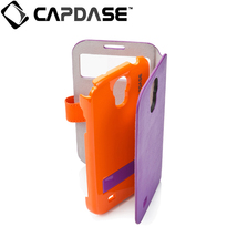 即決・送料込)【磁力で合体するケース】CAPDASE docomo GALAXY S4 SC-04E Sider ID Belt: Purple/Orange_画像6