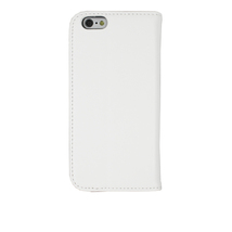 即決・送料込)【光沢レザー調手帳型ケース】PREMIUM iPhone 6s Plus/6 Plus Leather Style Case White_画像6