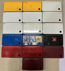 (M)Nintendo 任天堂 DSiLL まとめて16台 ジャンク品扱い