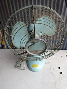 11*S:national electric fan KDK 30cm electric fan Showa Retro antique present condition 