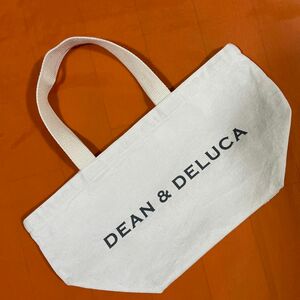 DEAN & DELUCA ミニトートバッグ　ホワイト S ランチバック