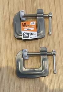 C型クランプ 2個 25mm DCM ほぼ新品