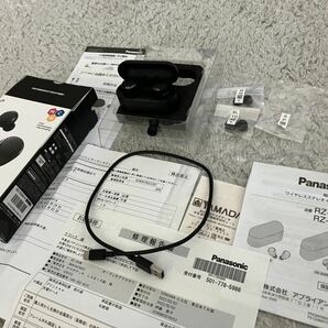 新品交換品メーカー保証 Panasonic パナソニックノイズキャンセリングイヤホン RZ-S50W Bluetooth ブラック中古の画像6