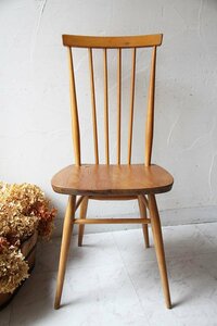 # shop front price Y55000#a- call s Tec back chair 43# Britain Ercol Vintage chair wooden * old tree chair # England Vintage 